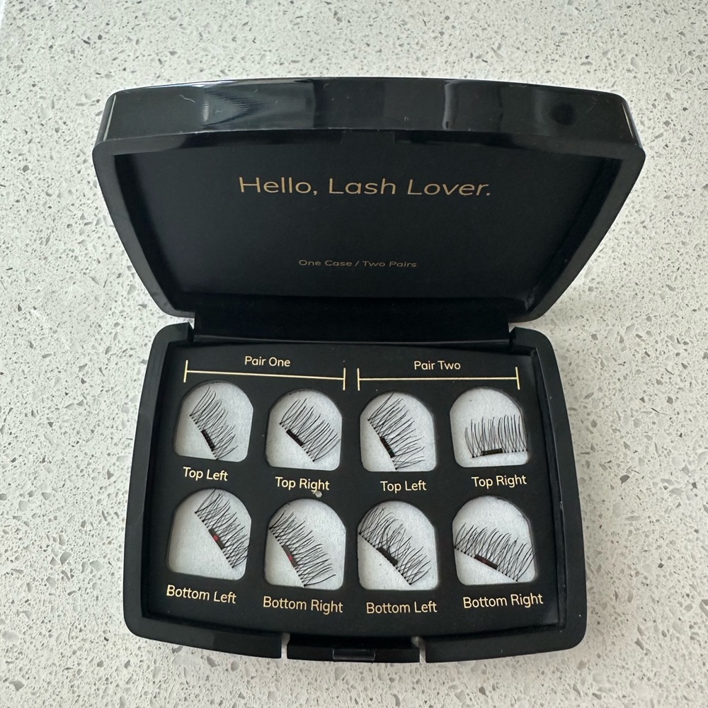 One Two Lash, magnetic eyelashes, two pairs